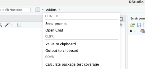 chattr add-ins